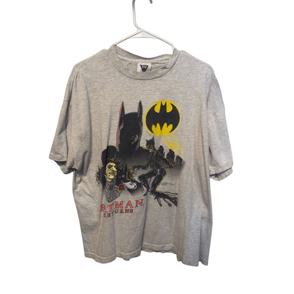 Vintage 90s 1991 Batman Returns Men’s Single Stitch T Shirt XL